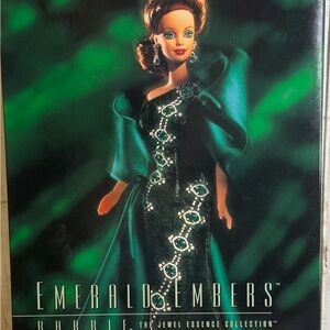Bob Mackie Emerald Embers Barbie NRFB